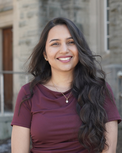 Student smiling