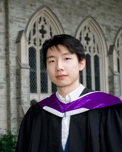 Student smiling