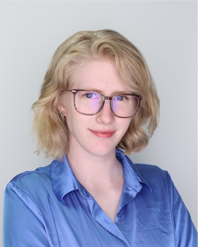 Claire smiling