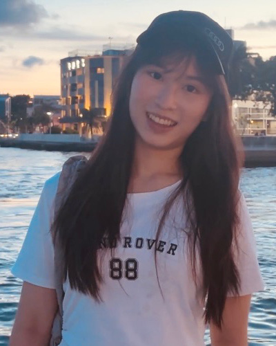 Anabelle at a port in her hometown of Kaohsiung